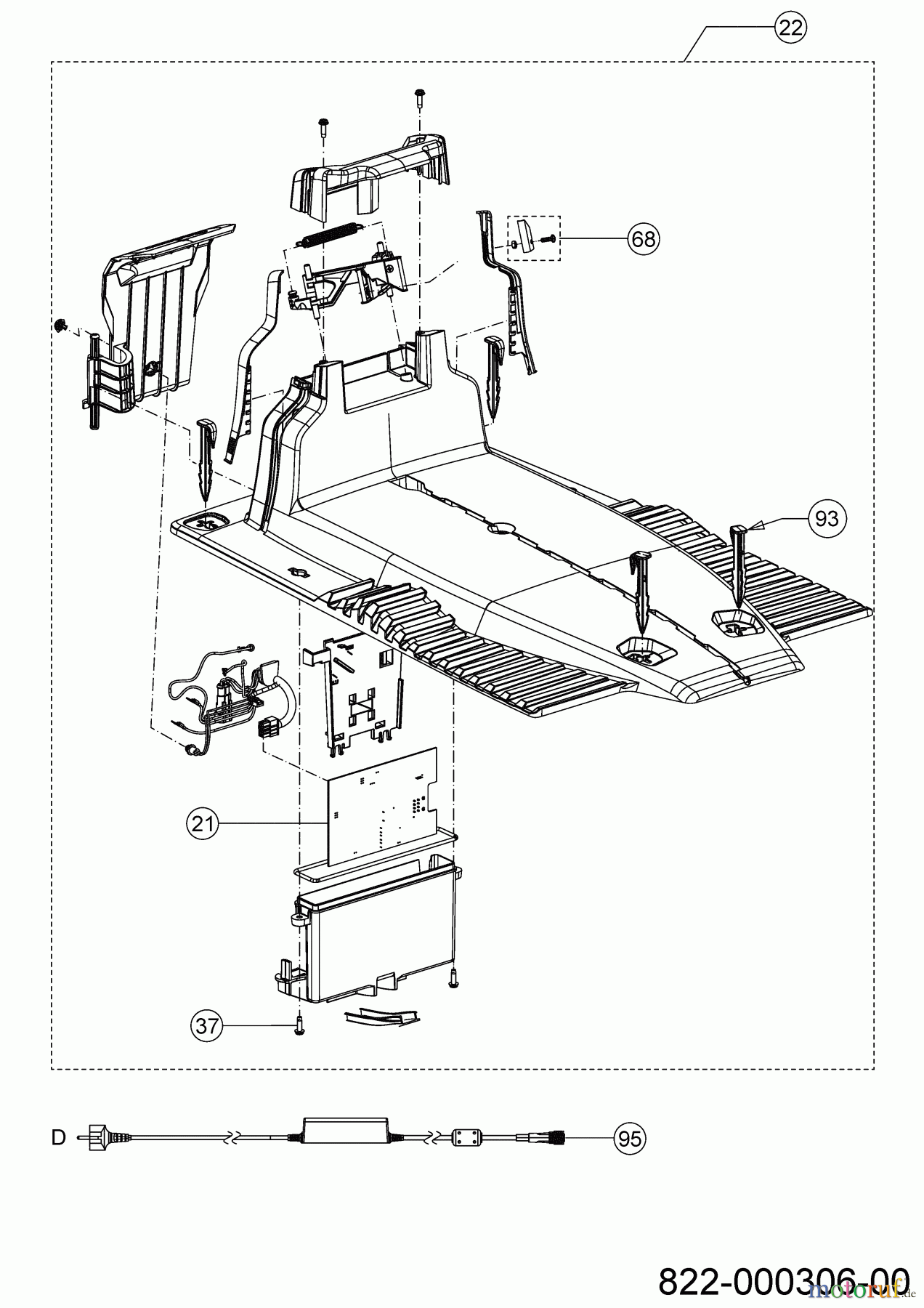 Robomow Mähroboter RK2000 PRO 22AKHAFA619 (2021) Basisstation