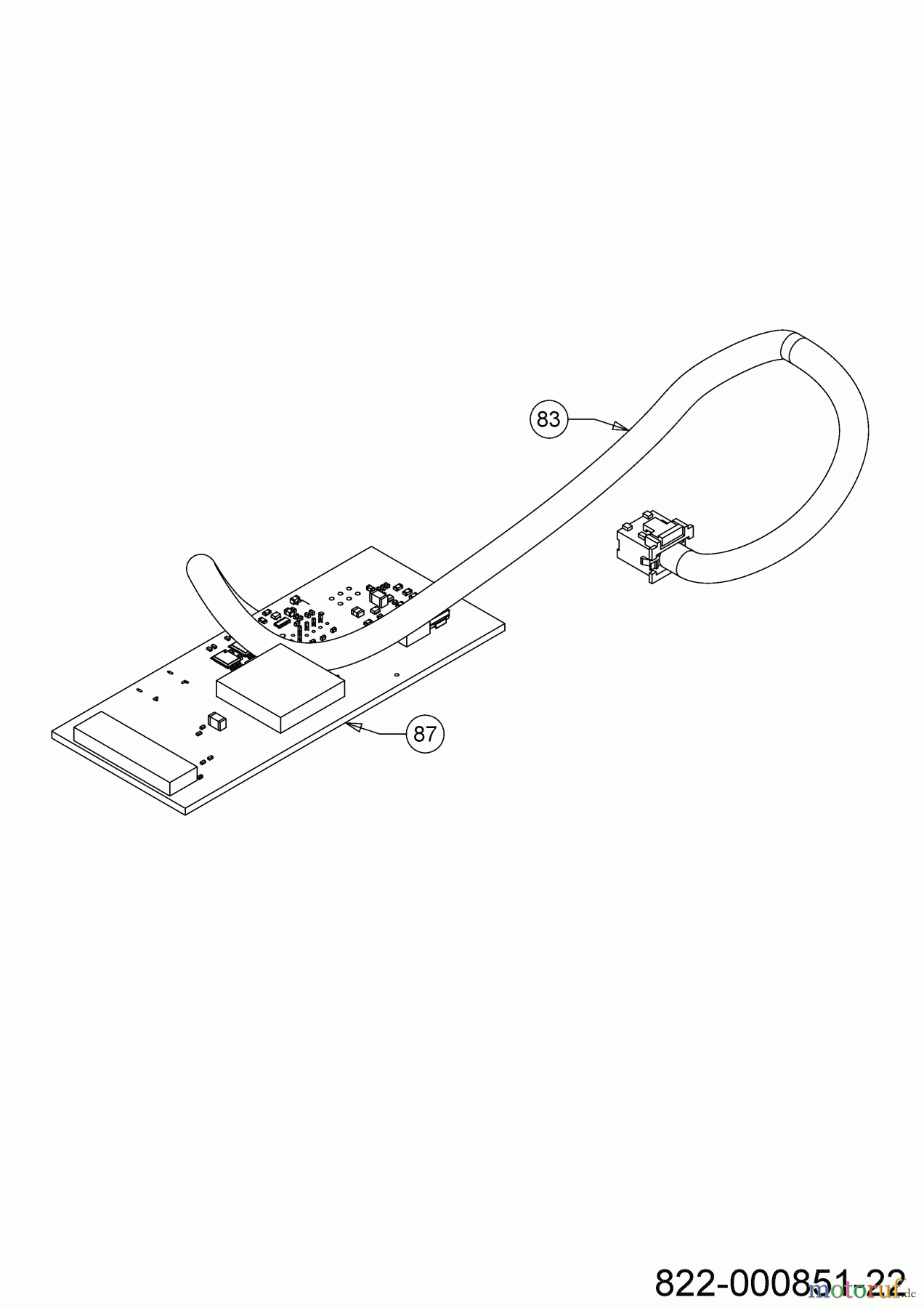 Robomow Mähroboter RK4000 PRO 22AKLAFA619 (2022) GSM Modul