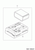 Robomow RK1000 22AKFAFB619 (2022) Ersatzteile Batterie und Gehäuse