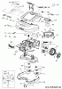 Robomow RS625 PRO 22BSDAAD619 (2020) Ersatzteile Elektromotore, Gehäuse, Messer, Räder