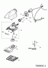 Wolf-Garten Li-Ion Power 100 7086880 (2019) Ersatzteile Drehkopf, Messer