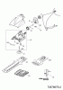 Wolf-Garten Li-Ion Power BS 80 7087887 (2019) Ersatzteile Drehkopf, Messer