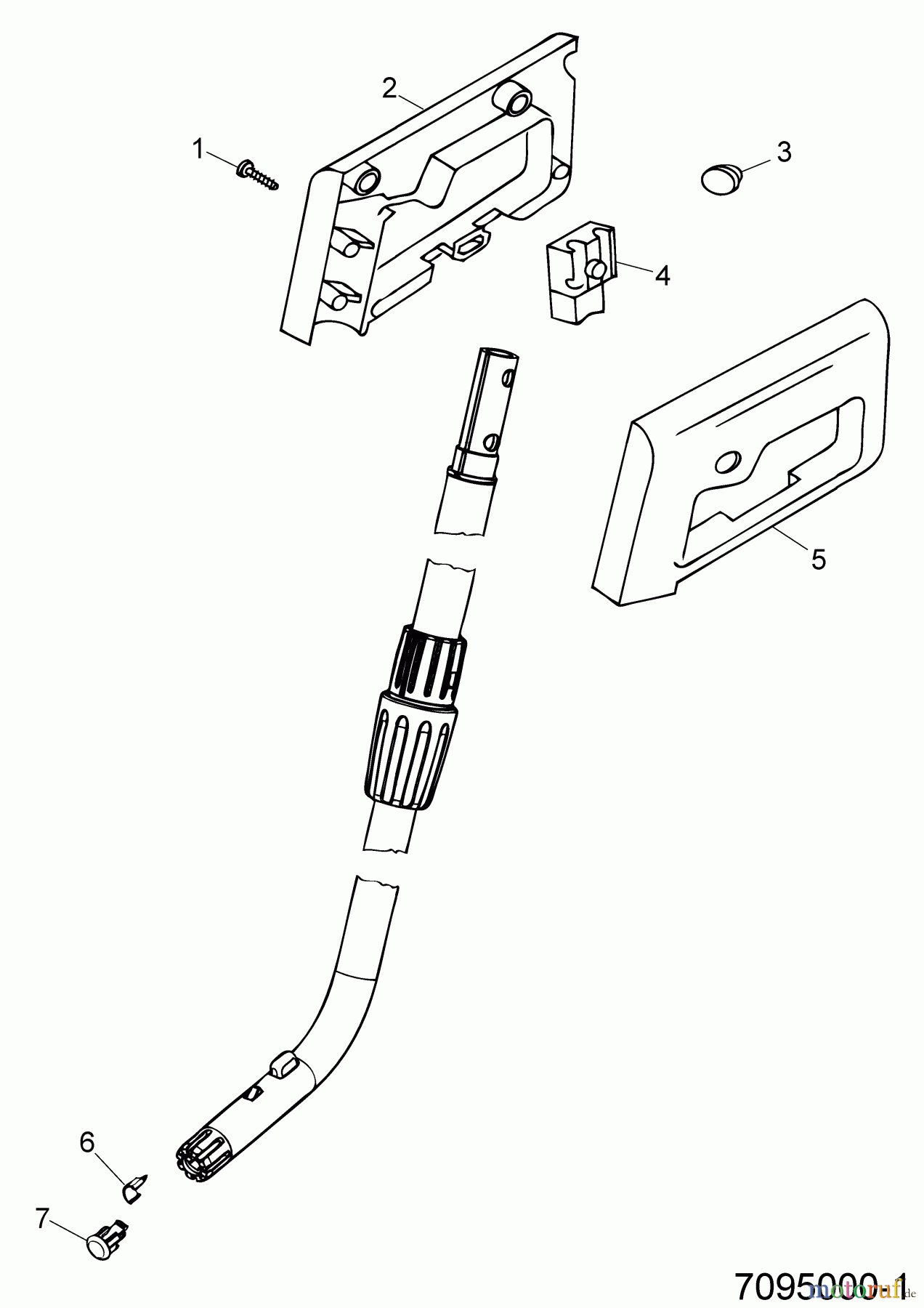Wolf-Garten Teleskopstiele für Akkuscheren AC-TS 7095000 (2019) Teleskopstiel