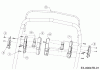 Wolf-Garten OMEGA 46 BP 11A-YA5E650 (2019) Ersatzteile Bremsbügel