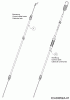 Wolf-Garten Expert 46 B S 12A-YA5L650 (2019) Ersatzteile Bremszug, Schaltzug