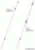 Wolf-Garten OMEGA1 53 B S 12A-ZA7F650 (2019) Ersatzteile Bremszug, Schaltzug