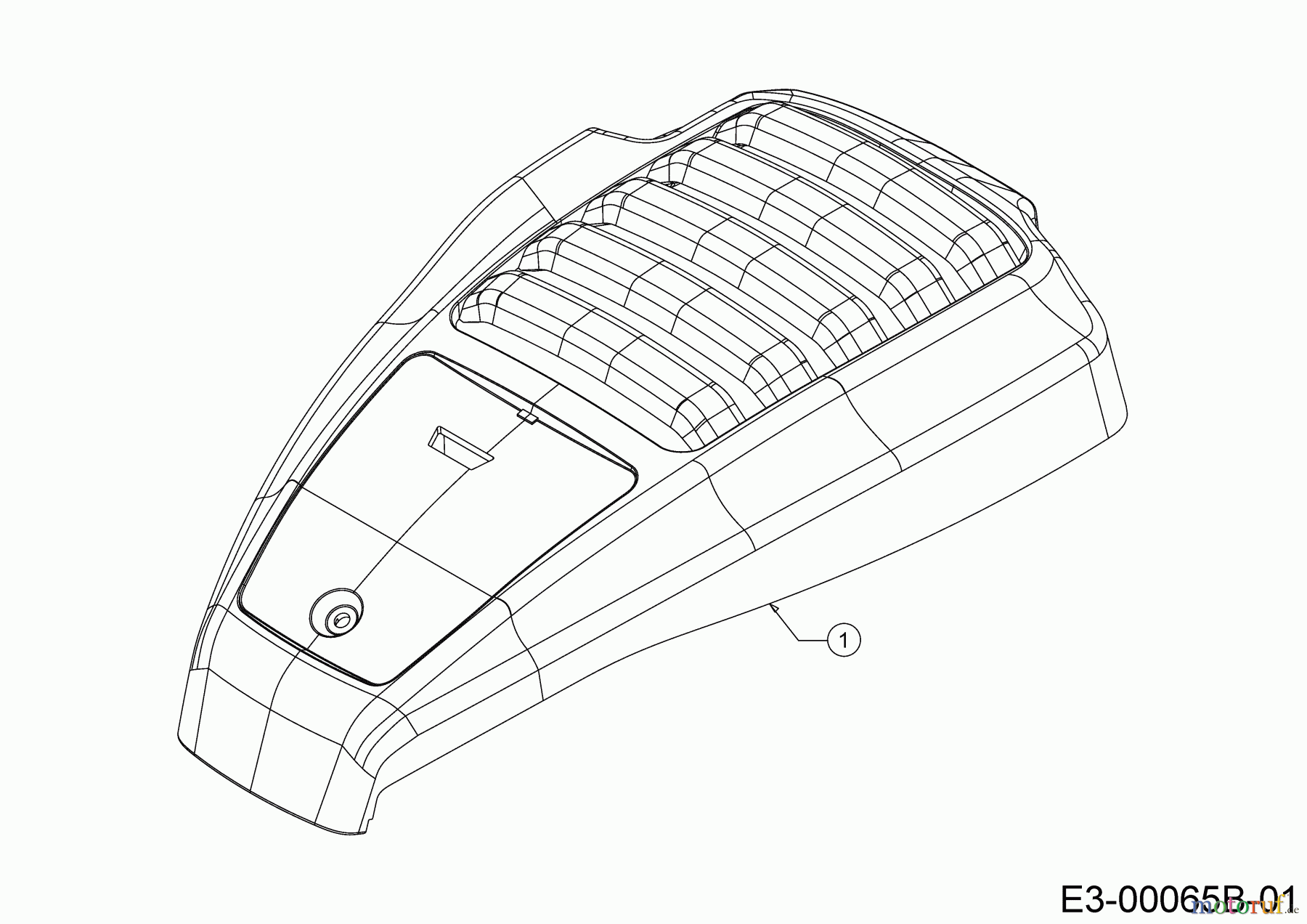 Wolf-Garten Motormäher mit Antrieb Expert 530 A 12C-PUKC650 (2019) Motorhaube