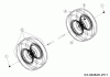 Wolf-Garten 92.130 T 13IH76WE650 (2019) Ersatzteile Räder hinten 18x9.5