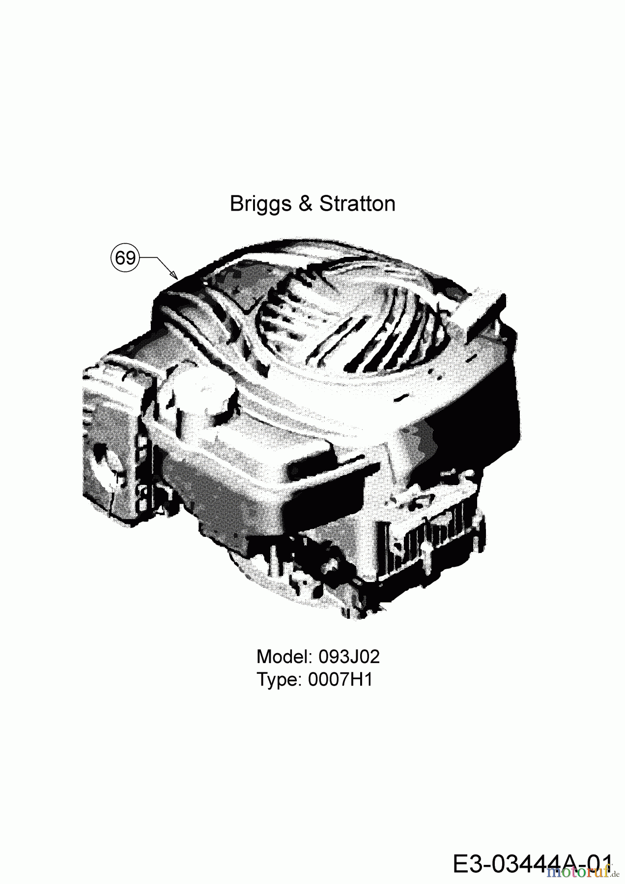 Wolf-Garten Motormäher mit Antrieb Expert 46 B S 12A-YA5L650 (2019) Motor Briggs & Stratton