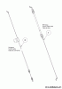 Wolf-Garten Expert 460 AE 12AETUS7650 (2018) Ersatzteile Bremszug, Schaltzug