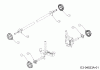 Wolf-Garten Expert 107.200 H 13AP93WS350 (2015) Ersatzteile Radkappen