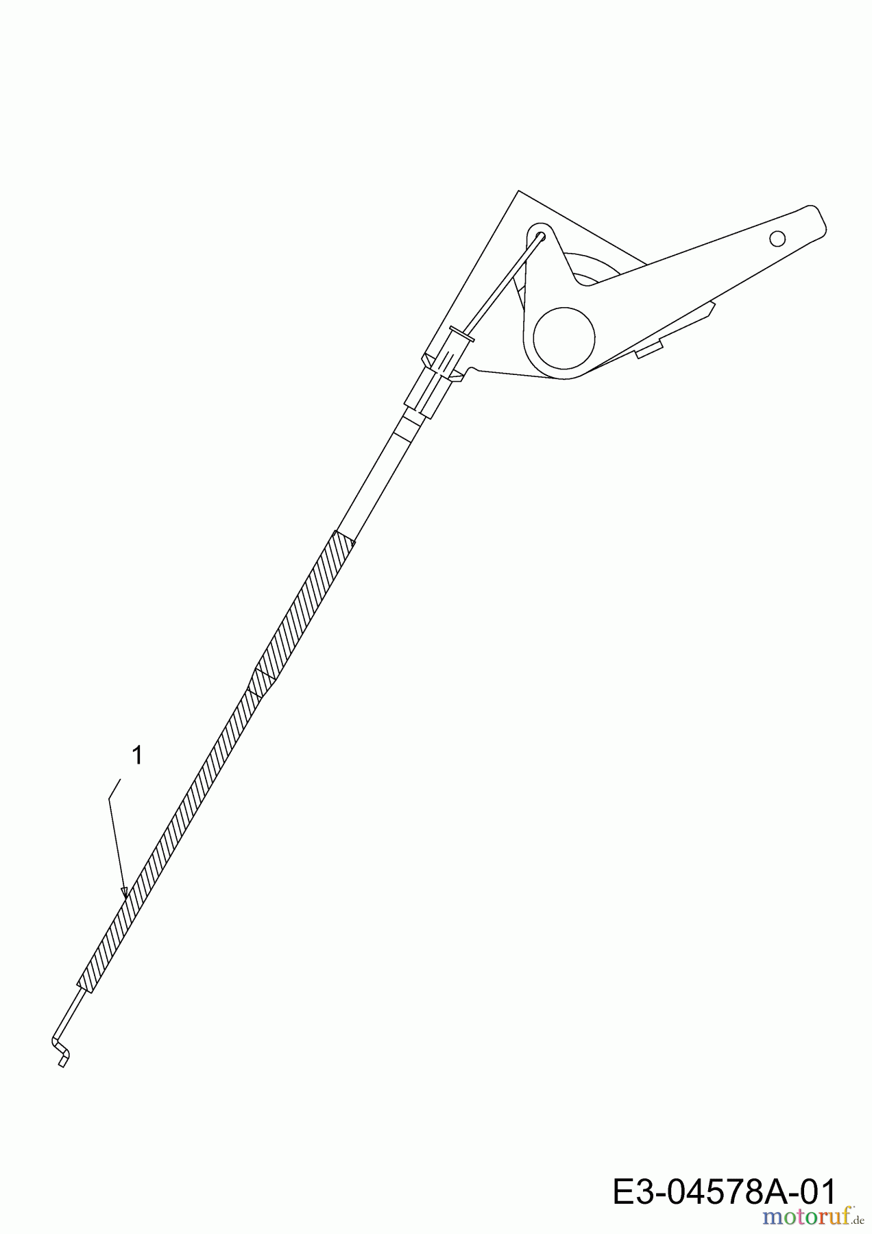  Wolf-Garten Rasentraktoren Expert 107.175 H 13HD93WG650  (2016) Gaszug