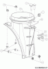 Wolf-Garten SF 61 E 31AW6BF2650 (2020) Ersatzteile Adapter für Auswurfschacht