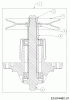 Wolf-Garten E 13/92 T 13I2765E650 (2019) Ersatzteile Messerspindel 618-0409C