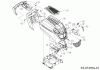 Wolf-Garten A 92 H 13BH71RE650 (2019) Ersatzteile Motorhaube R-Style