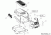 Wolf-Garten Expert 92.220 H 13HF91WI650 (2014) Ersatzteile Motorhaube W-Style