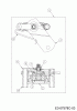 Wolf-Garten Expert 105.165 A 13HN90WN650 (2015) Ersatzteile Bremse