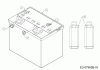 Wolf-Garten Expert 92.180 H 13IT91WE650 (2016) Ersatzteile Batterie