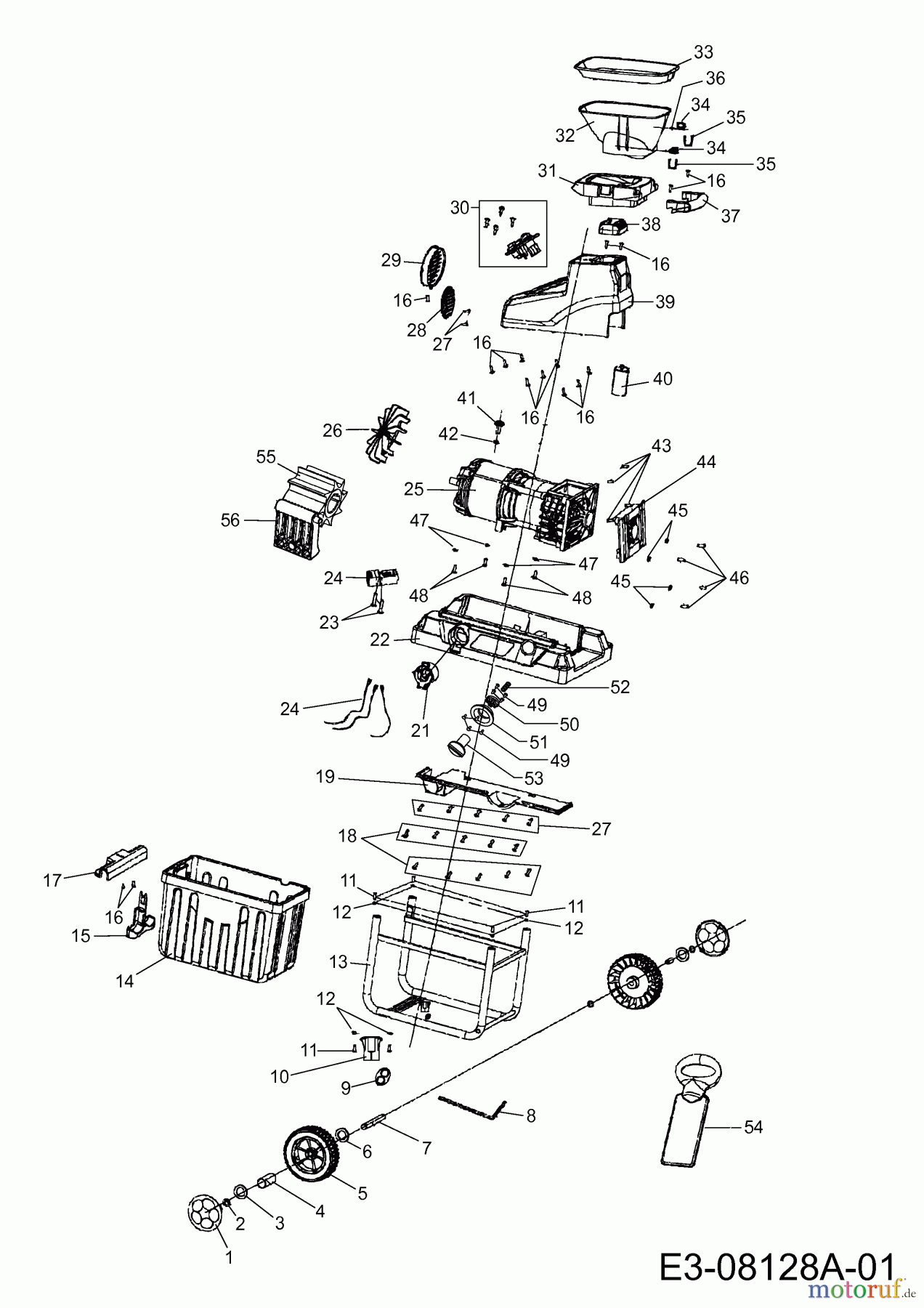  Wolf-Garten Häcksler SDL 2800 EVO 24BC7G1C650  (2020) Grundgerät