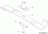 Wolf-Garten A 4600 11B-TOSC650 (2019) Ersatzteile Messer, Messeraufnahme