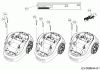 Wolf-Garten Loopo S500 Connect 22AXGA-D650 (2020) Ersatzteile Robo-Werkzeug, Schrauben
