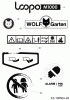 Wolf-Garten Loopo M1000 22BCBA-A650 (2019) Ersatzteile Aufkleber