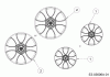Wolf-Garten A 460 ASPHW 12CWTV5E650 (2021) Ersatzteile Radkappen