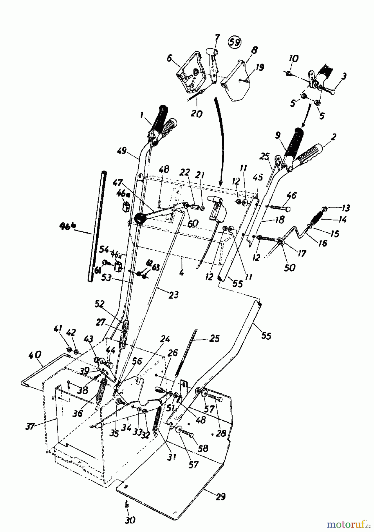  Blizzard Schneefräsen N 8-61 316-5800 (1986) Holm