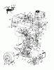 Super 111 N 137-6370 (1987) Ersatzteile Fahrantrieb, Motorkeilriemenscheibe, Pedal, Räder hinten