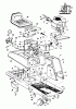 MTD 8/66 138-5020 (1988) Ersatzteile Rahmen, Sitz, Sitzwanne
