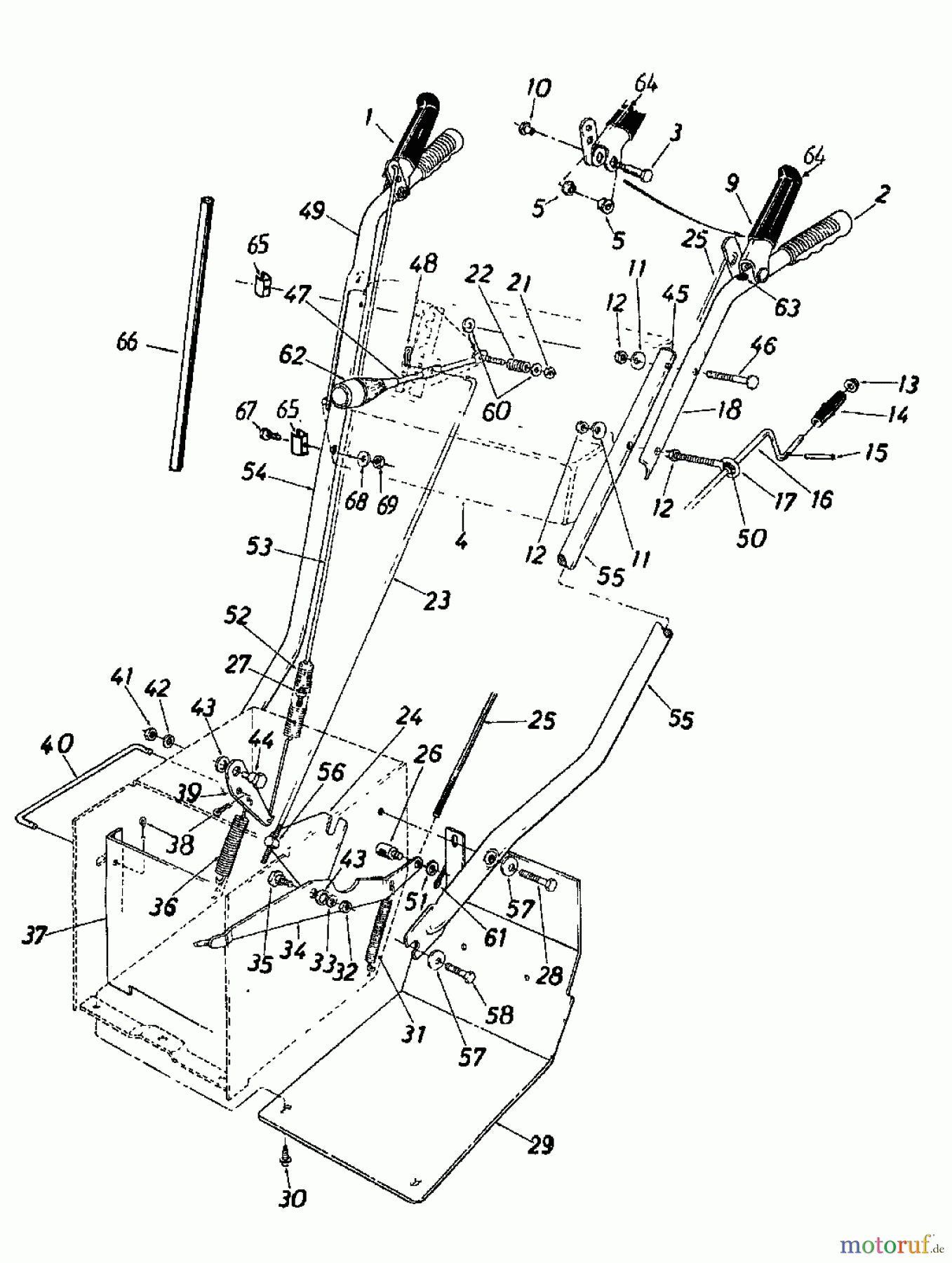 Blizzard Schneefräsen R 10-66 L 319-5880 (1989) Holm
