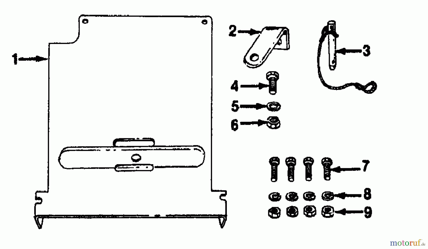 Novotrac Rasentraktoren NOVOTRAC 11 Classic 139-5270 (1989) Anhängekupplung
