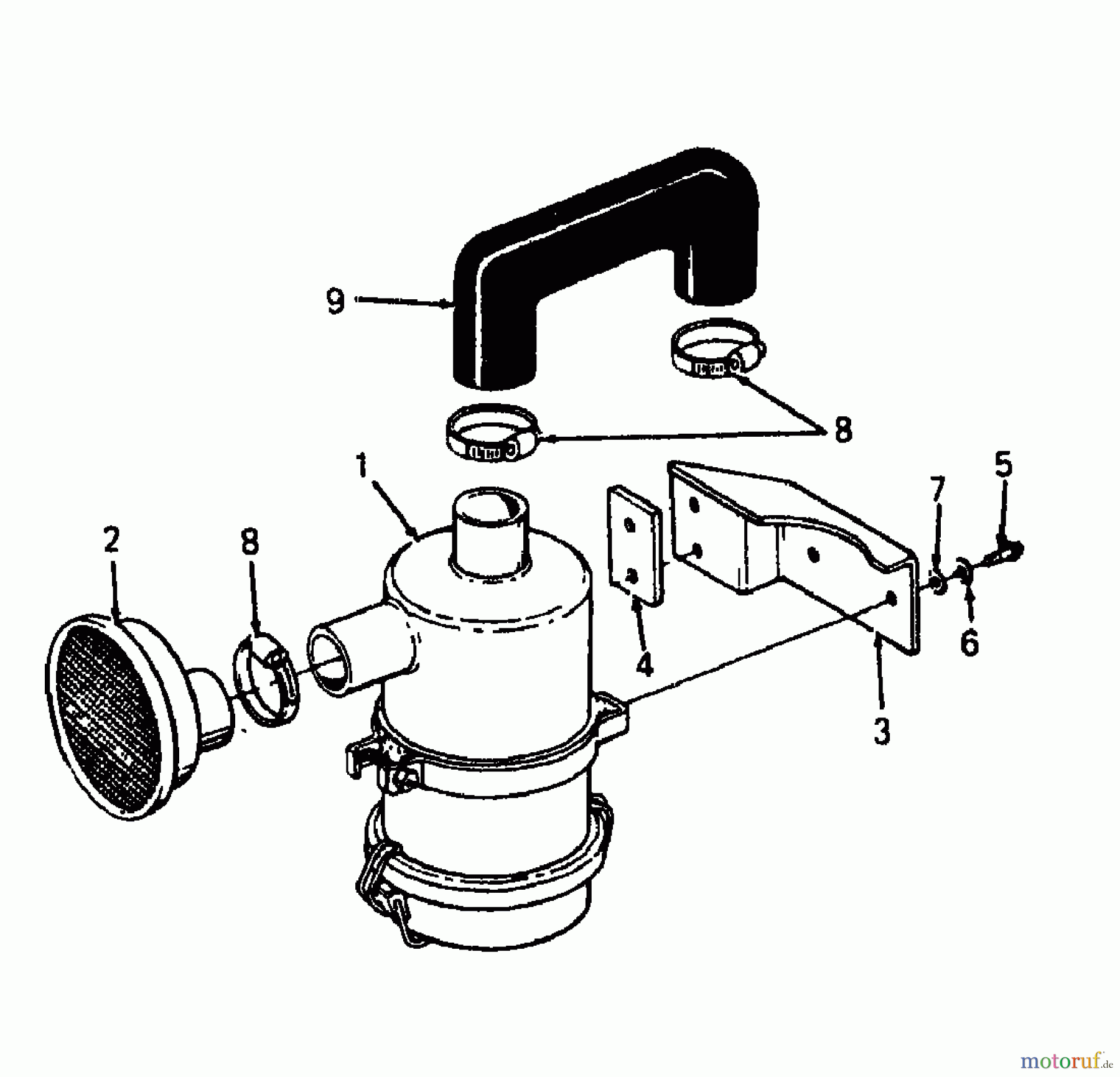  Cub Cadet Kompakttraktoren 1772 1772  (1989) Luftfilter