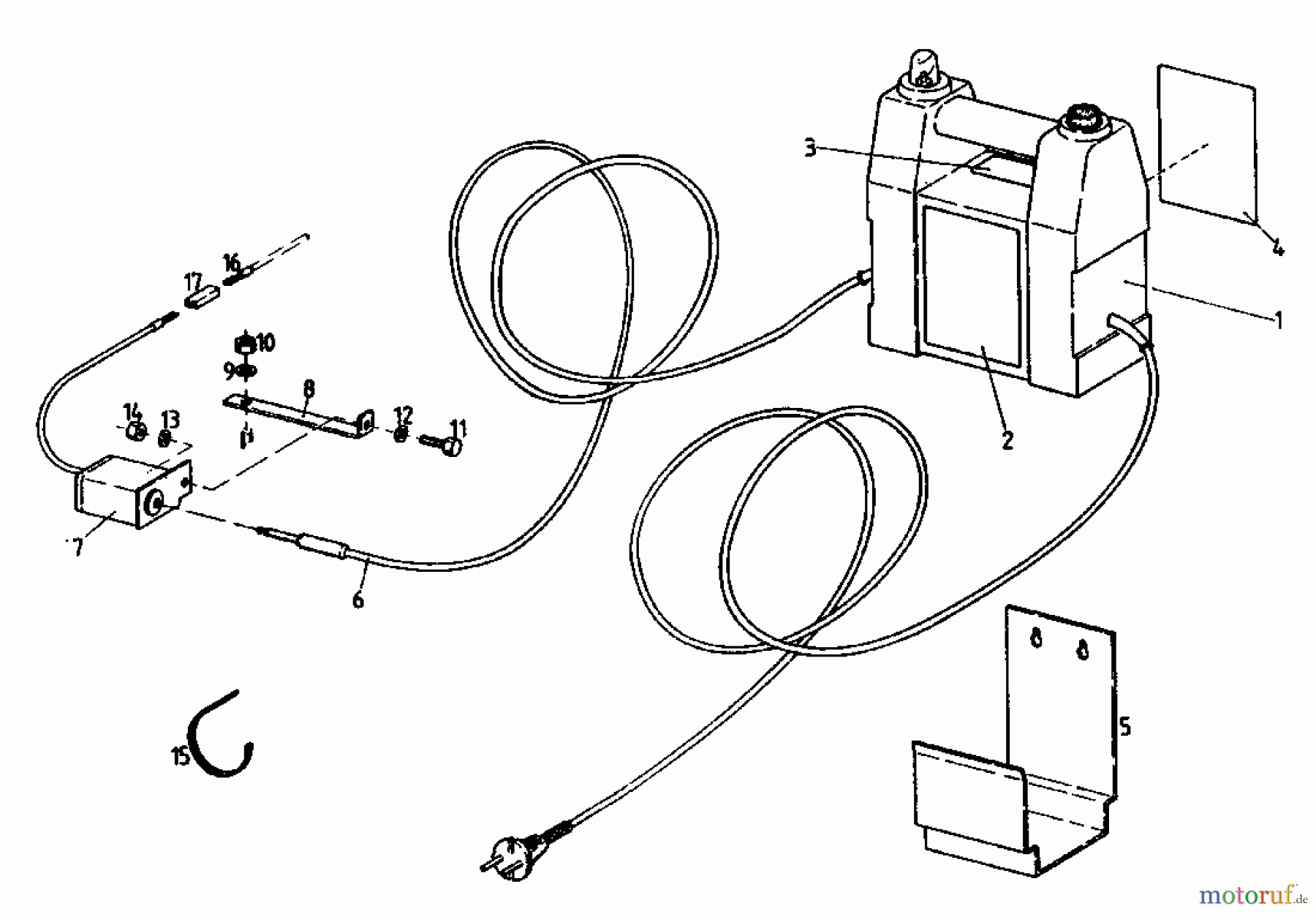  Gutbrod Schneeräumer SR 800 E 02888.06  (1988) Elektrostarter