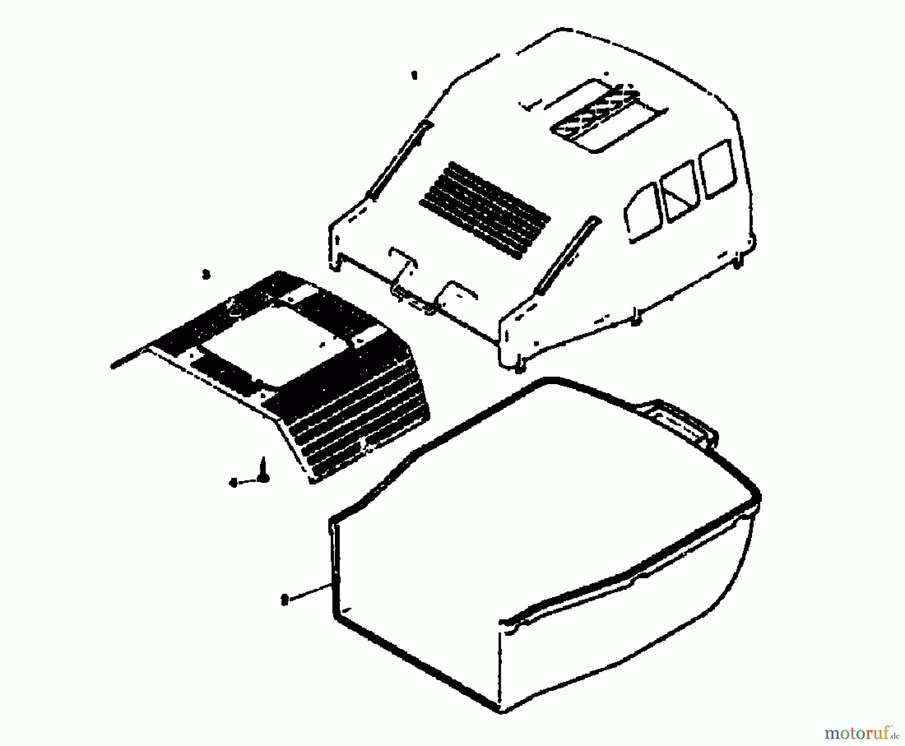 MTD Elektrovertikutierer DELUXE 28 E 180-0113 (1990) Grasfangkorb