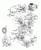 Super 12-96 N 130-659F (1990) Ersatzteile Fahrantrieb, Motorkeilriemenscheibe, Pedal, Räder hinten