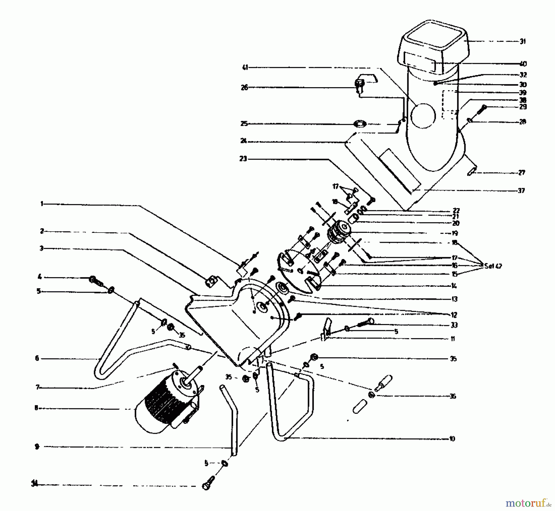Gutbrod Häcksler GAE 18 04002.04 (1991) Grundgerät