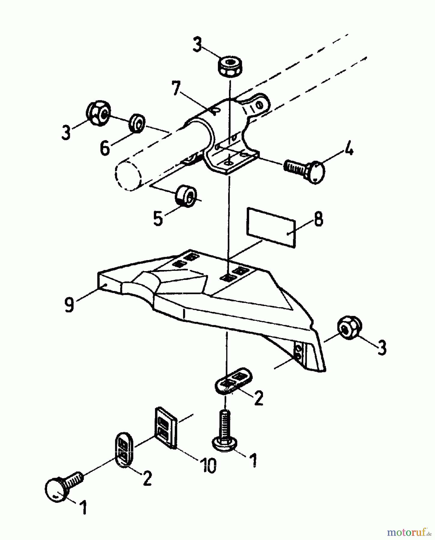 Golf Motorsensen 143 BS 02655.02 (1991) Deflektor