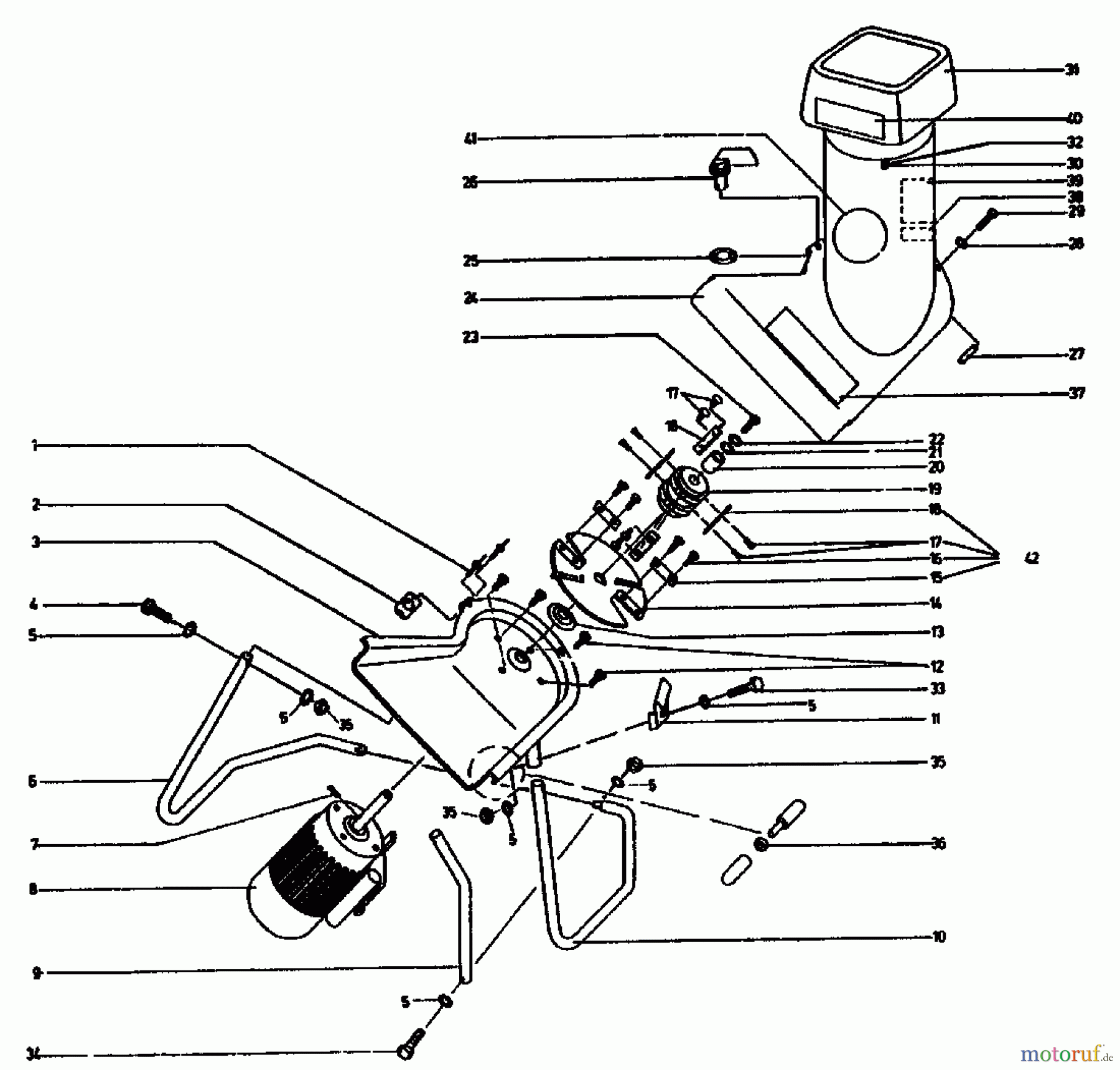 Gutbrod Häcksler GAE 13 04002.03 (1992) Grundgerät