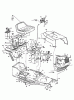 Agria 4600/91 134I450E609 (1994) Ersatzteile Armaturenbrett, Motorhaube, Sitzwanne
