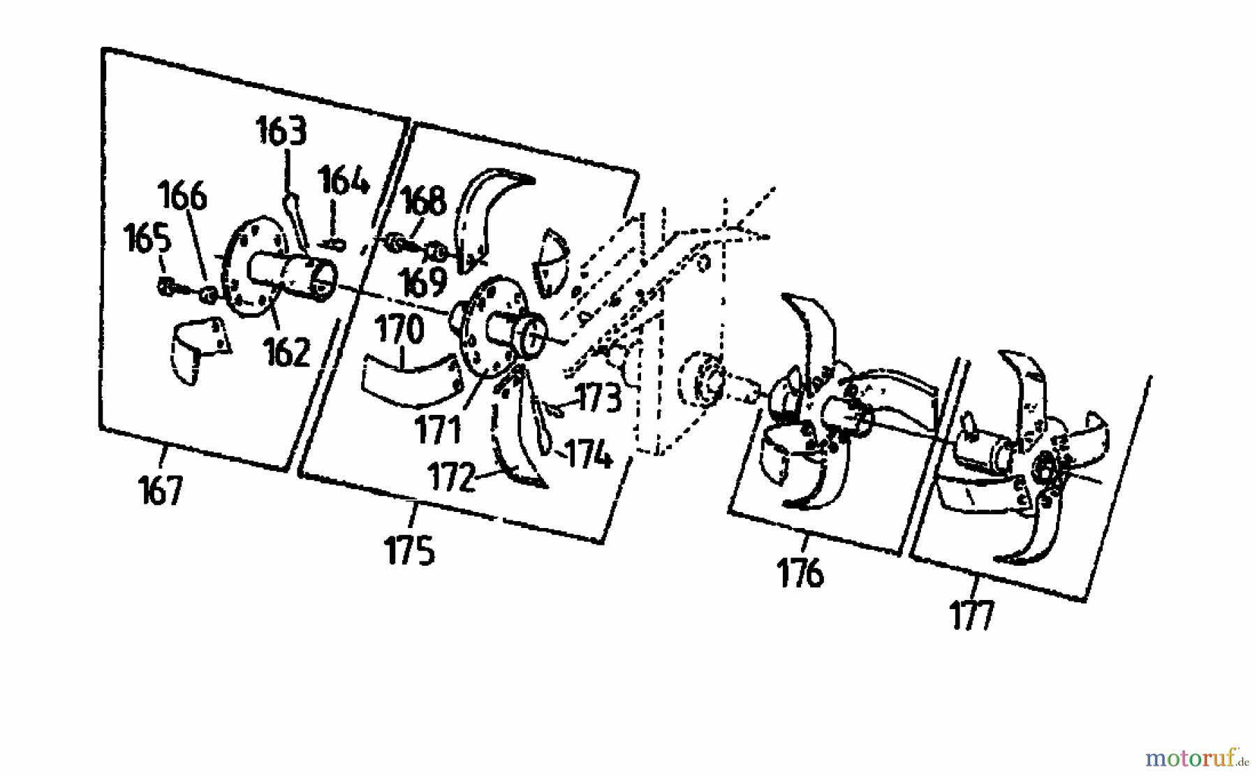  Gutbrod Motorhacken MK 65-30 07520.01  (1994) Hacksterne