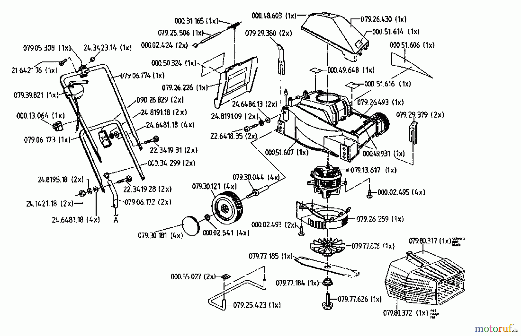  Fair Line Elektromäher E 320 02823.04  (1994) Grundgerät