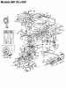 Raiffeisen 114 N HYDRO 134S691G628 (1994) Ersatzteile Fahrantrieb, Motorkeilriemenscheibe, Pedal, Räder hinten