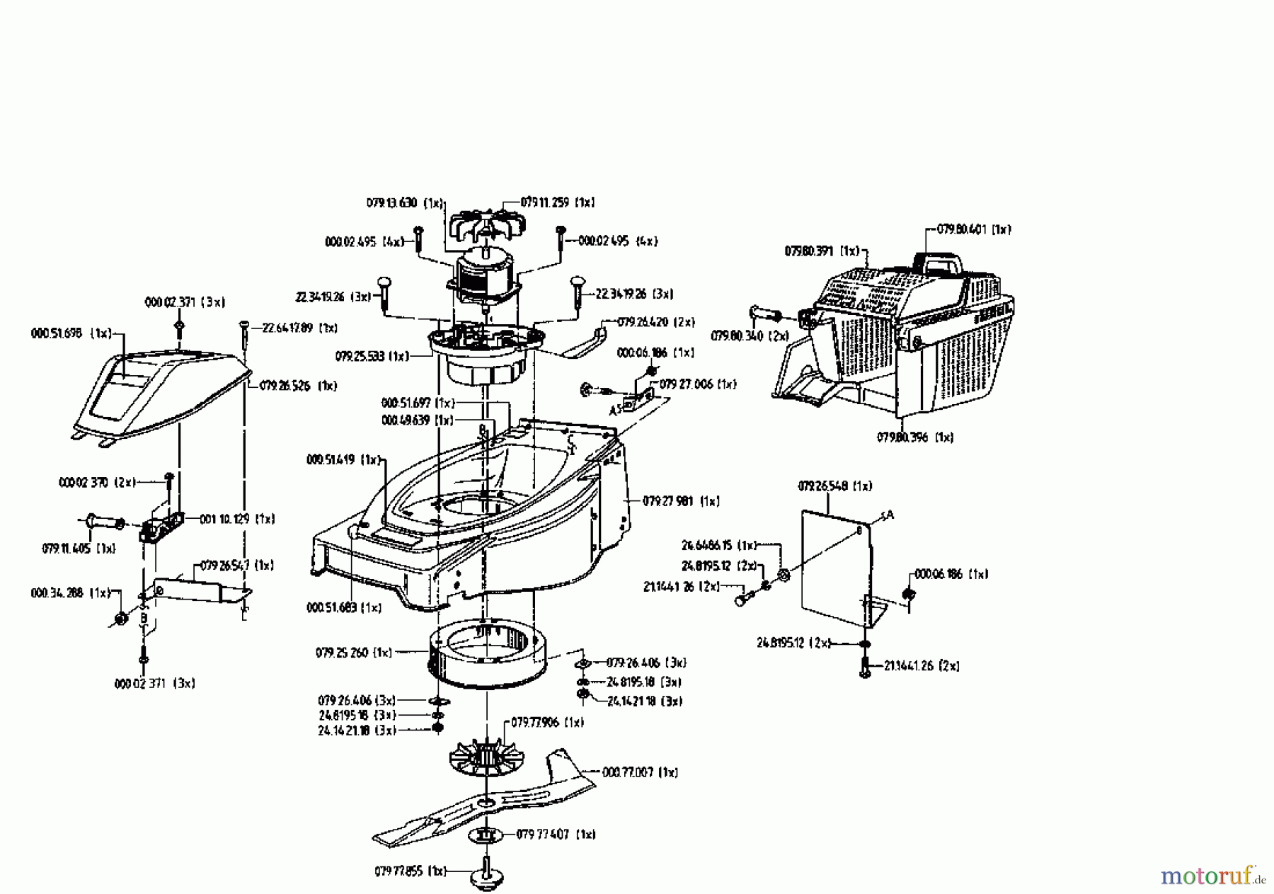  Gutbrod Elektromäher HE 42 L 04030.02  (1995) Grundgerät