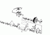 Gutbrod ECO BRF 04033.05 (1995) Ersatzteile Getriebe, Räder, Schnitthöhenverstellung
