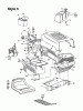 MTD 125/40 134-765N678 (1994) Ersatzteile Armaturenbrett, Motorhaube, Sitzwanne