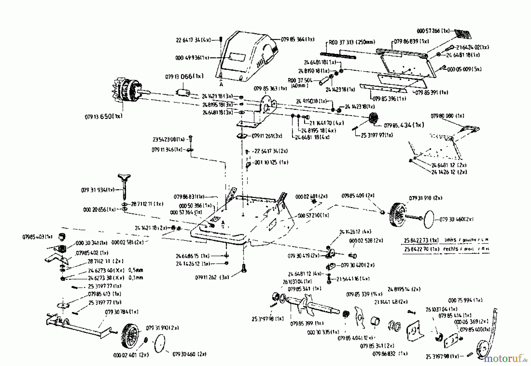  Gutbrod Elektrovertikutierer VE 38 07519.03  (1996) Grundgerät