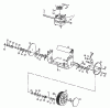 Floraself 3746 BLRE 04061.05 (1997) Ersatzteile Getriebe, Räder, Schnitthöhenverstellung