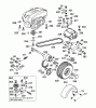 Wolf-Garten OHV 3 6995000 Serie D (2003) Ersatzteile Differential, Fahrantrieb, Motor