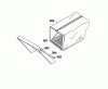 Wolf-Garten Scooter SV 4 6155000 Serie C (2003) Ersatzteile Grasfangsack, Heckklappe